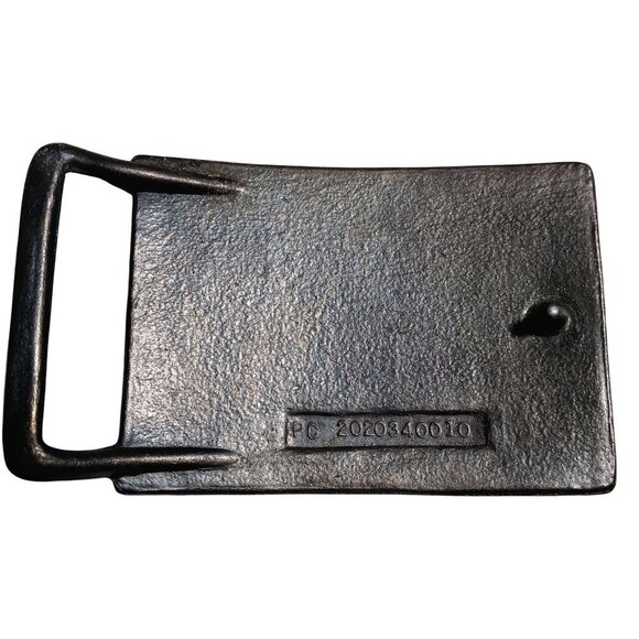 VIntage Mens Belt Buckle FORD MODEL T  1970's MENS DETROIT SOLID BRONZE 3x2" - Picture 3 of 5